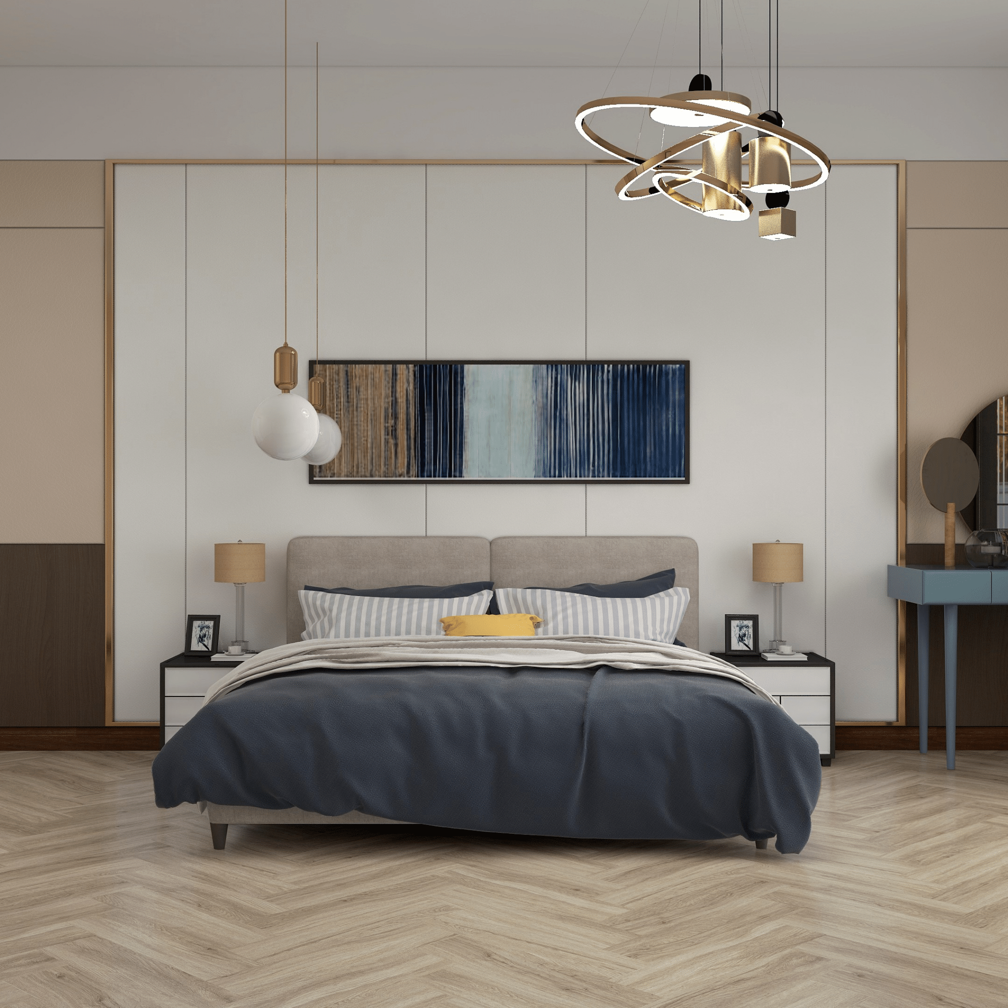 LVT dryback 8850 grå sildeben miljø billede